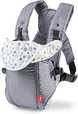 Nuby Two Ways to Wear Baby Carrier - Birth to Toddler | Adjustable Straps