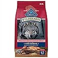 Blue Buffalo Wilderness Natural High-Protein Dry Food for Adult Dogs, Salmon Recipe, 28-lb. Bag