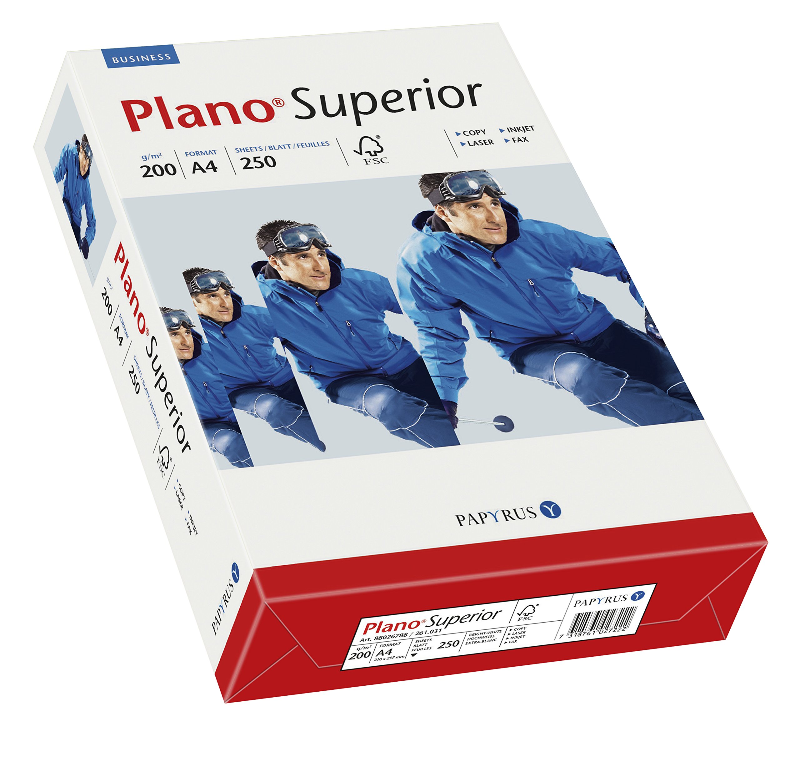 Papyrus PlanoSuperior 88026788 Multi-Purpose Paper 200 g/m² A4 250 Sheets White