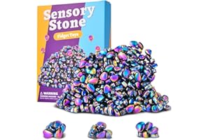 AUKIT 550pcs Fidget Toys for Adults & Teens,Stress Relief Sensory Toys for Autism ADHD Anxiety,Weak Magnetic Putty Colorful,Desk Fidgets Toys,Fidgets Toys Adults Gifts