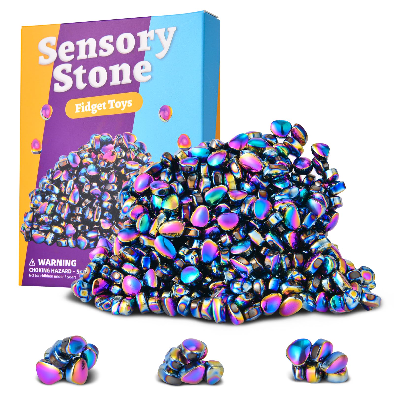 Photo 1 of 550pcs Fidget Toys for Adults & Teens,Stress Relief Sensory Toys for Autism ADHD Anxiety,Weak Magnetic Putty Colorful,Desk Fidgets Toys,Fidgets Toys Adults Gifts