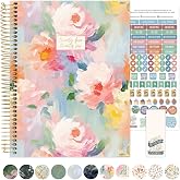 Bloom 2026 Hardcover Planner - A5 Monthly & Weekly Organizer - Garden Party Design - View #3