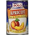 Solo Apricot Cake and Pastry Filling, 12 Ounce (Pack of 2)