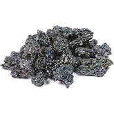 Justinstones 100 Grams Large Carborundum Tumbled Chips Unpolished Crushed Stone Crystal Healing Embellishments