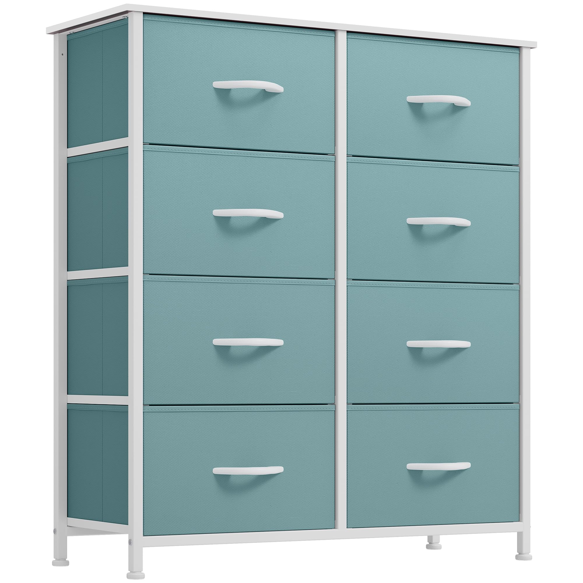 YITAHOME Fabric Dresser for Bedroom, Tall Storage Dresser with 8 Drawers, Black Dresser & Chest of Drawers, Storage Drawer Organizer for Closet, Bedroom, Living Room Image YITAHOME Fabric Dresser for Bedroom, Tall Storage Dresser with 8 Drawers, Black Dresser & Chest of Drawers, Storage Drawer Organizer for Closet, Bedroom, Living Room Image