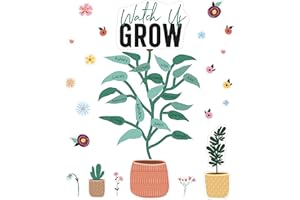 CARSON DELLOSA EDUCATION Carson Dellosa 72 Pc. Grow Together Watch Us Grow Bulletin Board Set, Plant Bulletin Board Set with Flower Decor, Plant Decor, and Greenery Accents for Bulletin Board and Spring Classroom Decor