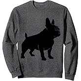 French Bulldog Silhouette, Dog Pet Sweatshirt