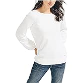 Nautica Womens Nautica Women's Classic Soft Cotton Boat Neck Sweater