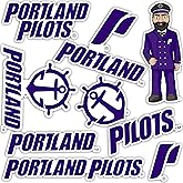 Desert Cactus University of Portland Sticker Portland Pilots Vinyl Decal Laptop Water Bottle Car Scrapbook Sheet (Type 2)