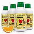 ChildLife Essentials Liquid Calcium Supplement for Kids - Baby Calcium with Magnesium, Zinc, and Vitamin D3 - Orange Flavor, 16 fl oz (4 Pack)