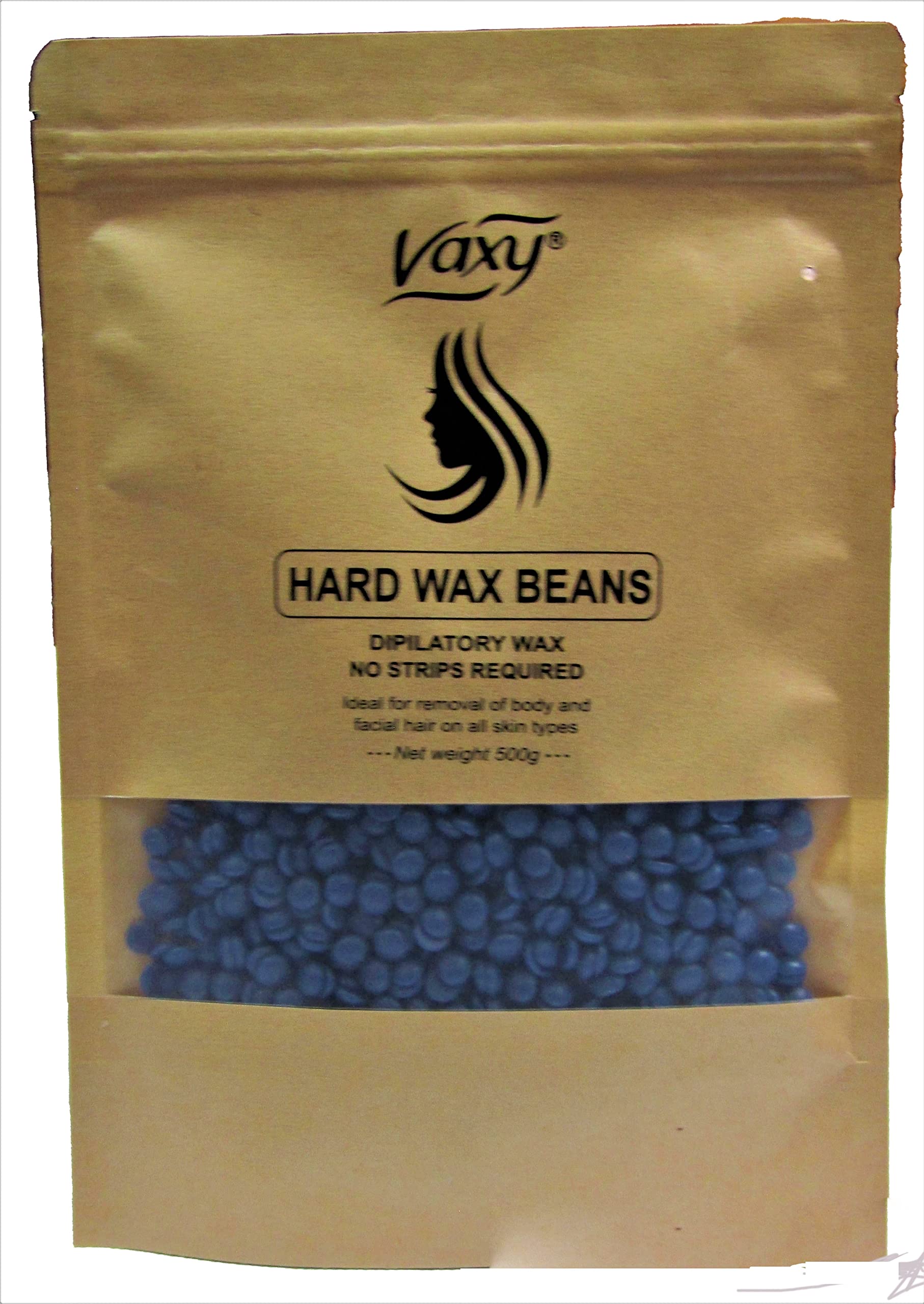 Wax Beans - Hard Wax Beans - Yellow Wax Beans- For Painless Wax for Bikini, Arms, Legs, Armpit with different Flavor- Honey In Blocks- Aloe - Chocolate - Lavender- and Rose Beads by (Vaxy)