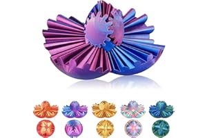 MYDHALL Gear Ball, 3D Printed Gear Sphere Fidget Toy, Sensory Stress Relief Ball for Kids and Adults, ADHD Autism Desk Toy Stocking Stuffer Unique Fun Office White Elephant Gift (Deep Purple, 3.3 inches)