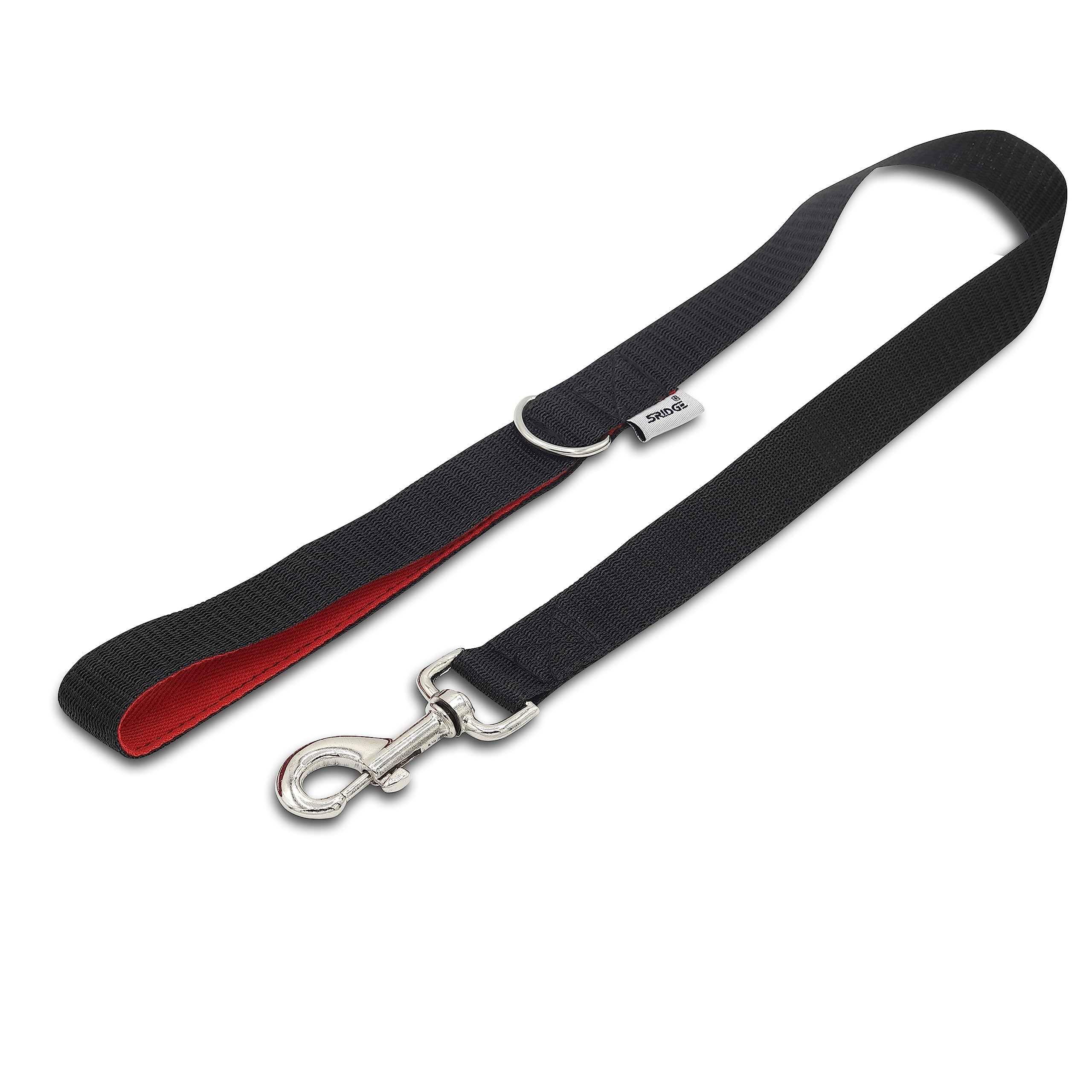 Short Dog Lead Leash 24" for Medium Large Soft Padded Handle Strong Dogs Leads Easy Control Nylon Pet Walking Training Leads Handle For Fat Large Medium Dogs(