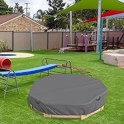 Waterproof Octagon Sandboxes Cover, Upgraded with