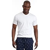 Nautica Men's 3-Pack Cotton V-Neck T-Shirt