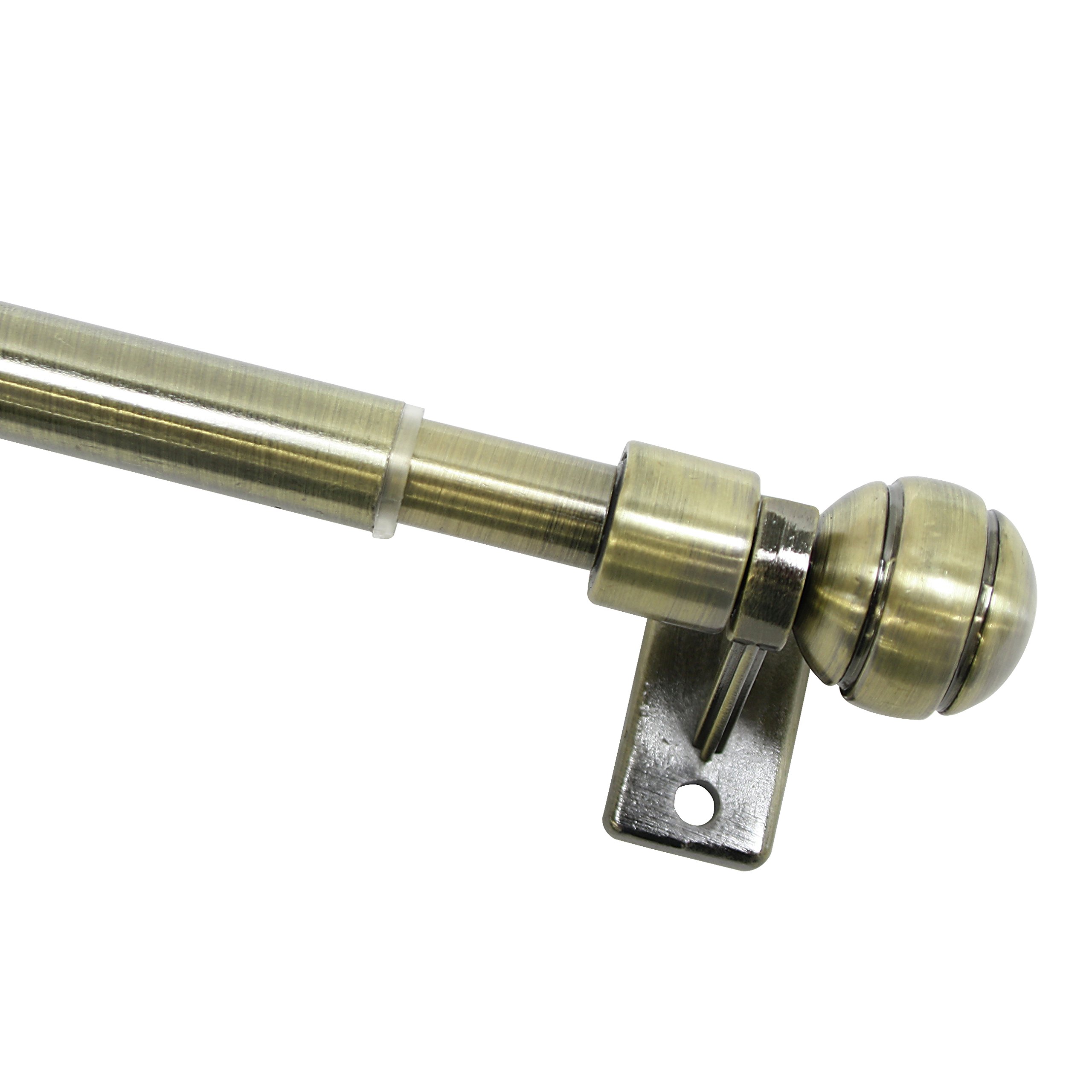 Gardinia Bar Meran Ø 8/10 mm 80-140, Metal Antique Brass, 80-140 cm