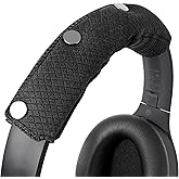 GEVO Replacement Headphone Headband Cover for Sony WH-1000XM4,WH-1000XM3/H910N/XB910N/XB900N/CH710N Headphones,Headband Cushioning Pad Protects Repair Parts,Easy Installation,No Tools Required (Black)