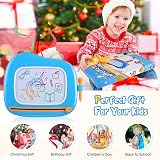 Smasiagon Magnetic Drawing Board Toddler Toy 1-3 Years Blue view 5