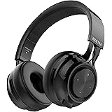 REETEC Wireless Bluetooth Headphones Over-Ear - [40 Hrs Playing Time, Soft Protein Earpads] Foldable HiFi Stereo Wireless Hea