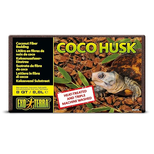 EXO TERRA COCO HUSK TERRARIUM SUBSTRATE, 8-QUART
