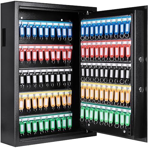Barska Digital Electronic Keypad Wall Mount Key Safe Cabinet with ...