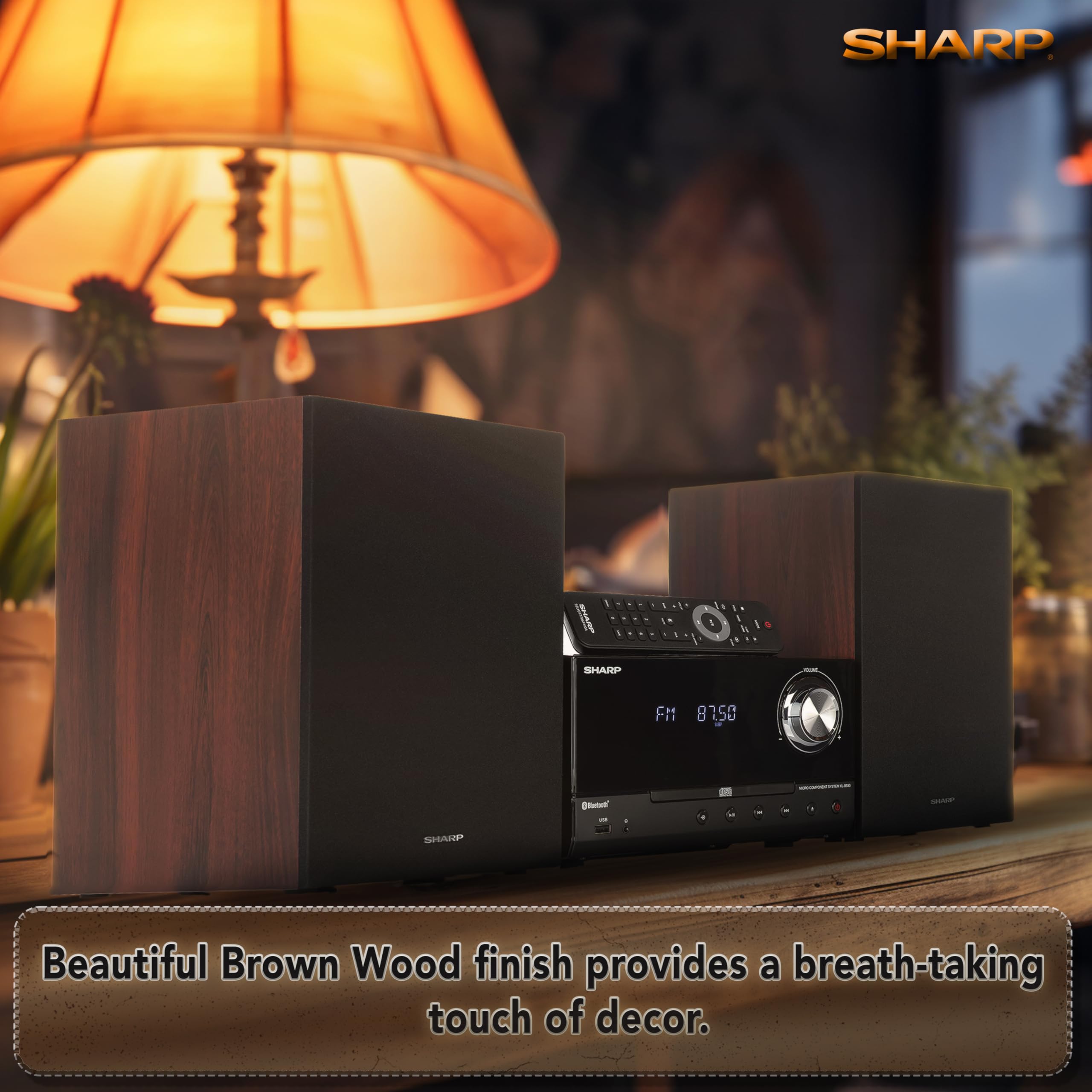 Sharp XL-B530 Micro componente 200 W potencia máxima inalámbrica ...