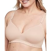 Warner's Womens Cloud 9 Super Soft Wireless Lightly Lined Comfort Bra 1269
