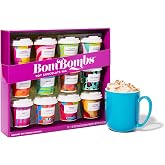 BomBombs Hot Chocolate Mix Gift Set, Mini Cocoa Cup Collection, Set of 12 | Gourmet Cocoa Mix, Chocolate Lover Gift, Cozy Nights, Stocking Stuffers, Movie Night, Holiday Gifts, Winter Treats