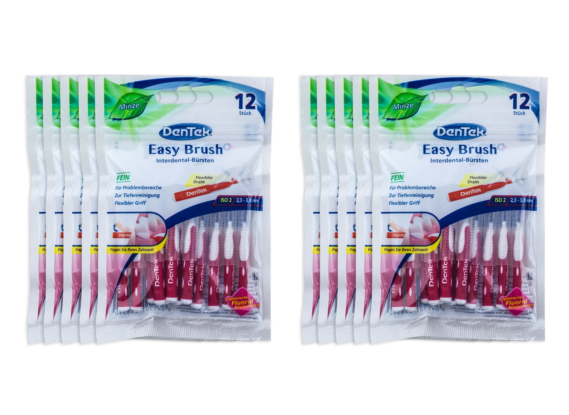 10 x DenTek Easy Brush 2.3 mm – 3.8 mm Fine ISO: 2