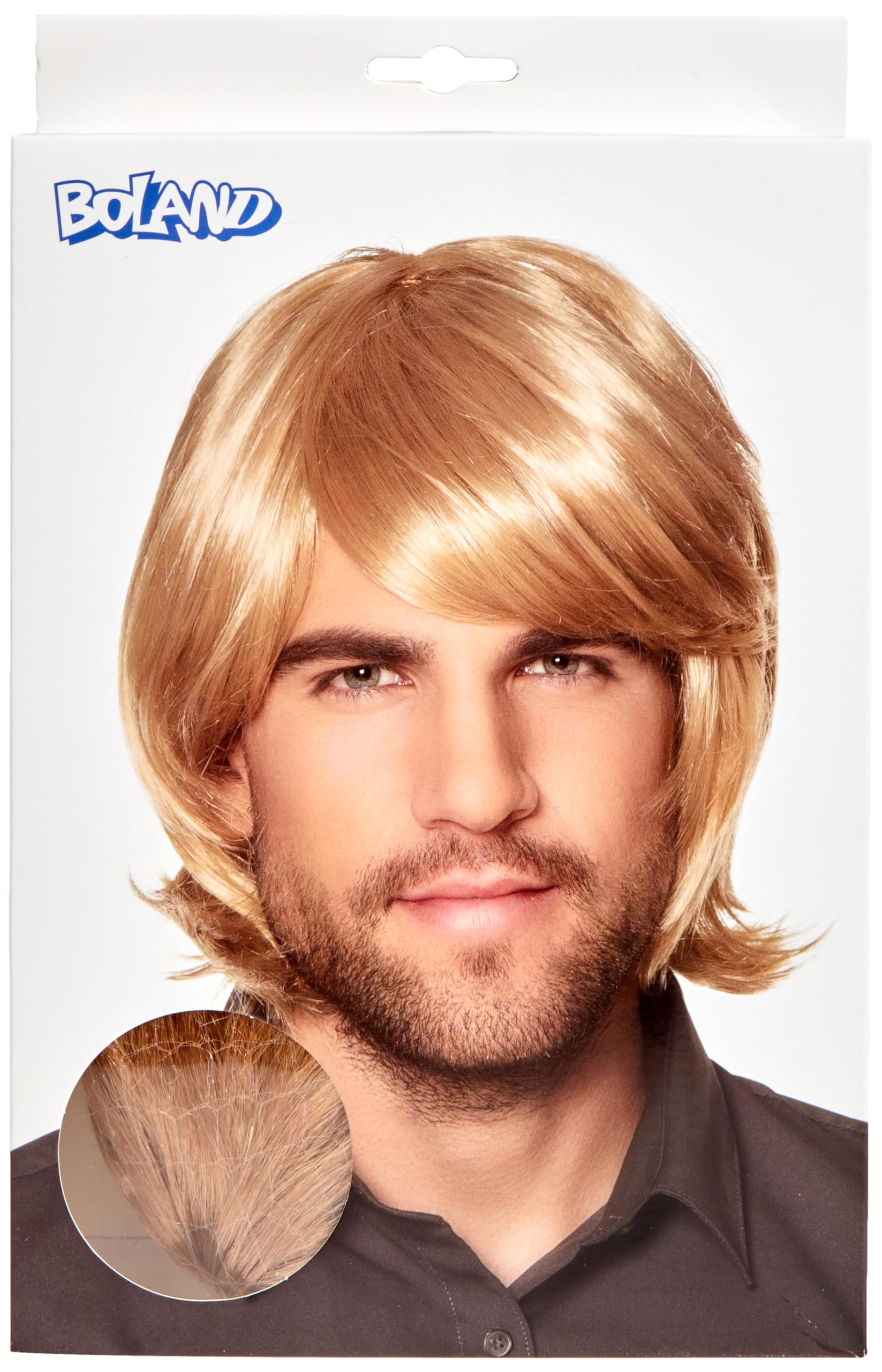 Boland - Wig spike for adults, synthetic hair hairstyle for costumes, fancy dress costumes for carnival, Halloween and JGA — image 1