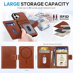 SHIELDON Genuine Leather Case for iPhone 16