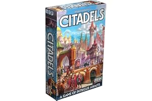 Citadels (EN) – Compact Strategy & Bluff Board Game – City-Building Game for Kids & Adults – Ages 10+ – 2–8 Players – 30–45 M