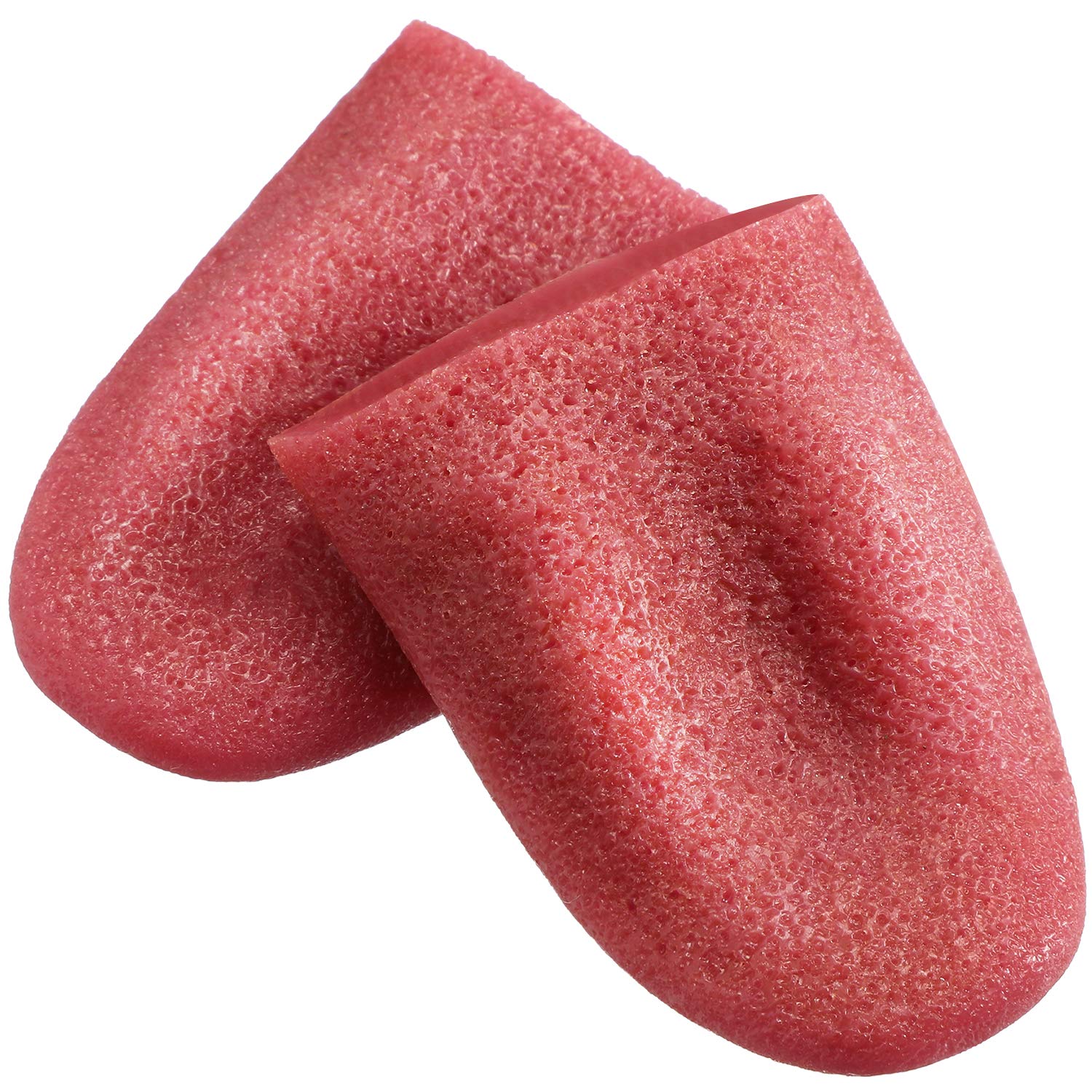 Sumind 2 Pieces Halloween Realistic Fake Tongue Tricks Stretchy Artificial Tongue Prop Horrible Realistic Halloween Jokes Prank Toys Horrific Magicians Props