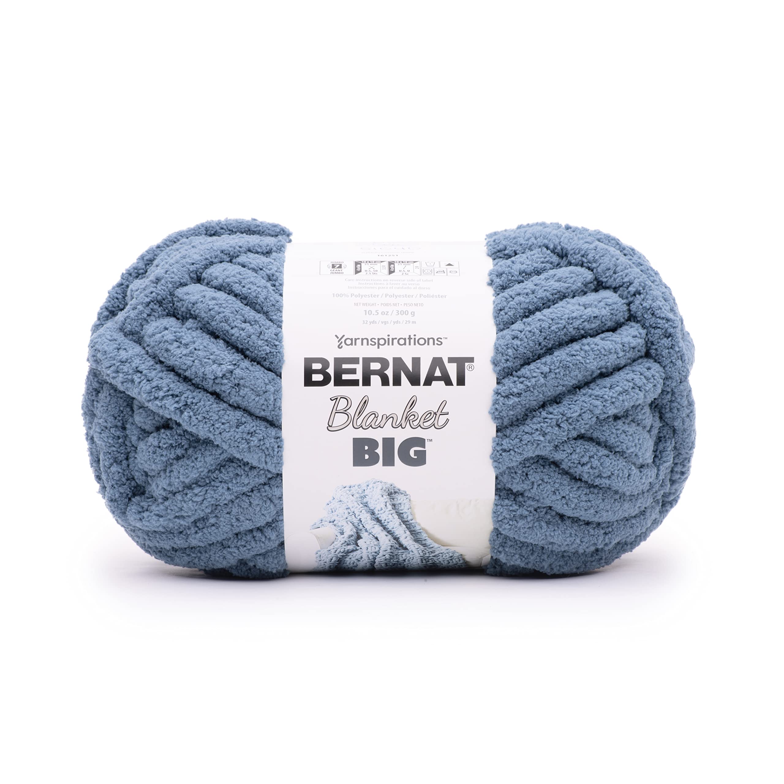 Bernat Blanket 'Big', Cold Sea, 300g, 161251-51040