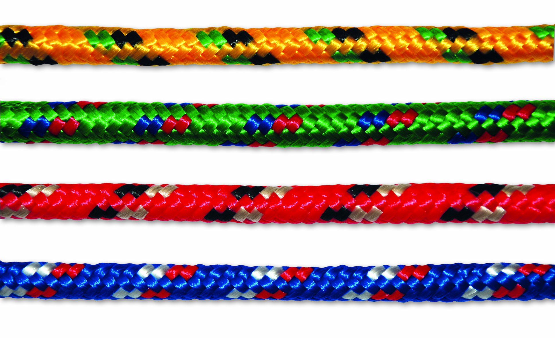 Multicord P/DPCA10 Rope Polypropylene/Polyester Braided D 9 mm L 7.5 m Assorted Colours