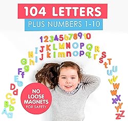 Curious Columbus Magnetic Letters and Numbers for