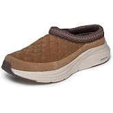 Skechers Mens Contour Foam Cozy Fit Mule | Cozy Fit, Air-Cooled Memory Foam, Contour Foam, Slip-On Mule, Suede Overlays
