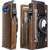 BULLIANT Men Airtag Wallet,Slim Front Pocket Wallet Money Clip for Men Gift 3.8"x2.7",Pop-up Access