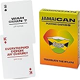 Jamaican Lingo Playing Cards | Travel Flashcards | Learn Jamaican Slang Vocabulary in A Fun & Easy Way | 52 Essential Translations
