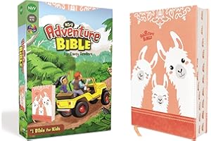 NIrV, Adventure Bible for Early Readers, Leathersoft, Coral, Full Color, Thumb Indexed Tabs