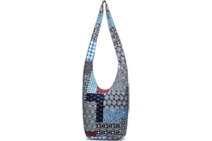 COTON POSE Women Shoulder Handbags Fashion canvas Hippie Crossbody Bags Bohemian Animal Prints Hobo Bags