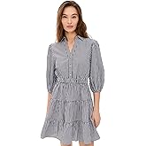 Playa Lucila Women's Gingham Collared Dress