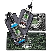 Riptide Armory Advanced Complete Gun Cleaning Kit - Cleans, Lubes, Protects Targeted Long-Lasting Formula - Nano Coat Technology - Veteran Owned & Formulated by Former US Navy Seal