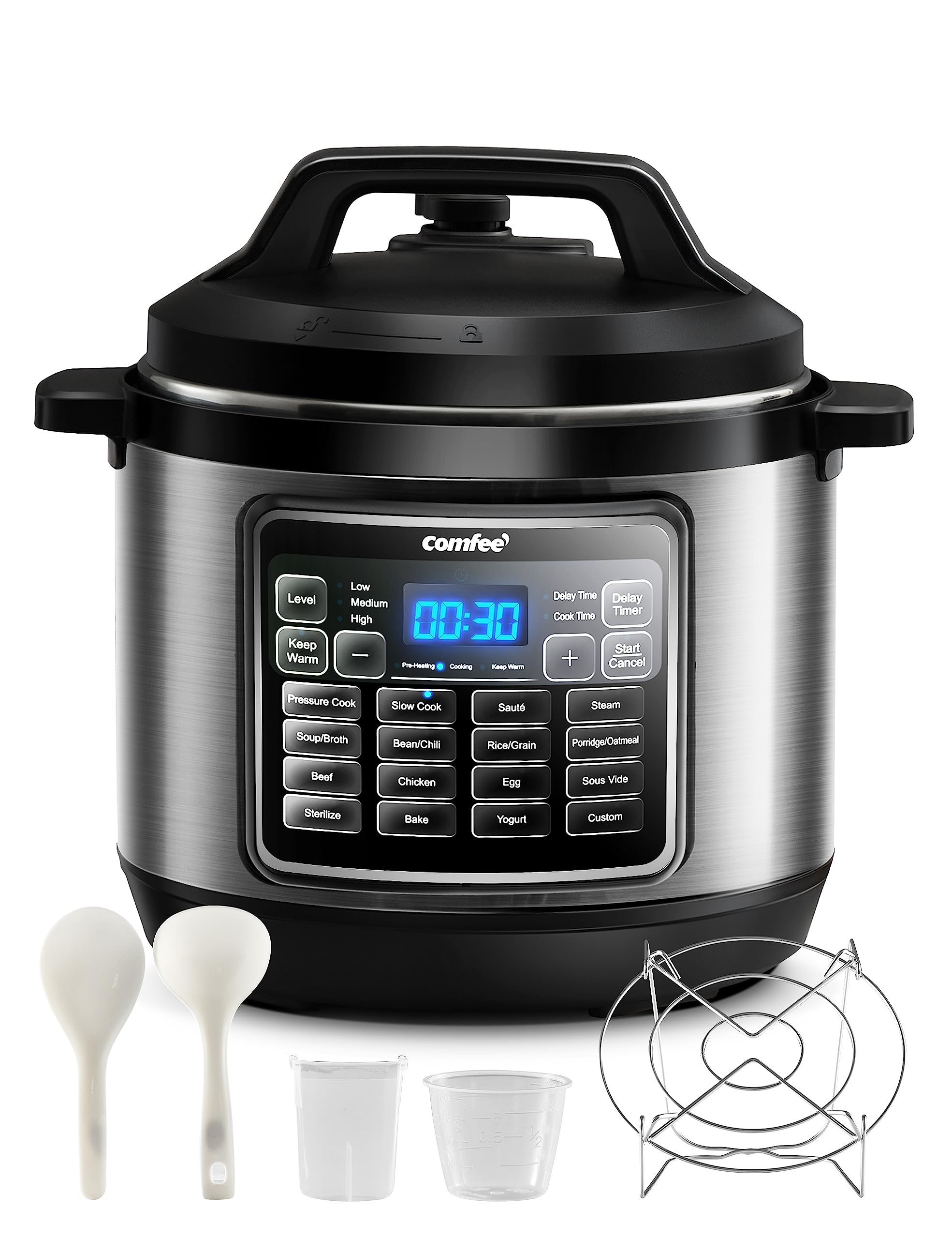 Mua COMFEE’ 16 in 1 Electric Pressure Cooker Instant Multi Cooker Olla ...