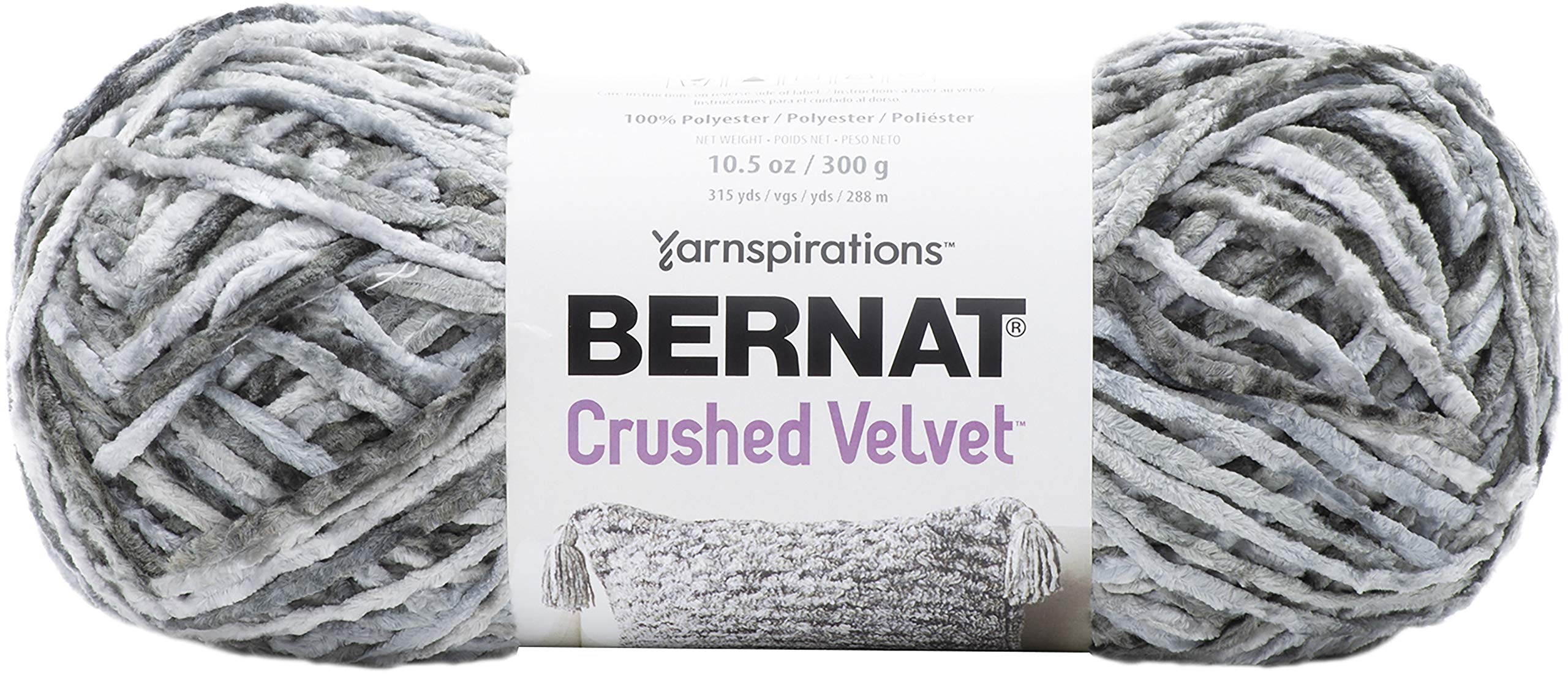 Bernat Crushed Velvet, Soft Grey, 300g โ image 1