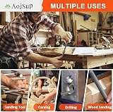 AojSup 17Pcs Metal File Set with Case Premium T12 Alloy Steel 4 Large + 12 view 9
