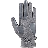 isotoner Women's Stretch Fleece Gloves with Microluxe and Smart Touch Technology