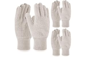 Syhood 3 Pairs Silver Polishing Cleaning Gloves Jewelry Polishing Anti-Tarnish Removal Gloves for Jewelry, Gold, Brass, Copper, Blinds, Debris, Ring, Stainless, Metal