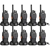 Retevis H-777 2 Way Radios, Walkie Talkies for Adults, Rechargeable Long Range Two Way Radio, Shock Resistant, USB Fast Charg