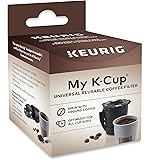 Keurig My K-Cup Reusable K-Cup Pod Coffee Filter, Compatible with All 2.0 Keurig K-Cup Pod Coffee Makers, 1 Count, Black
